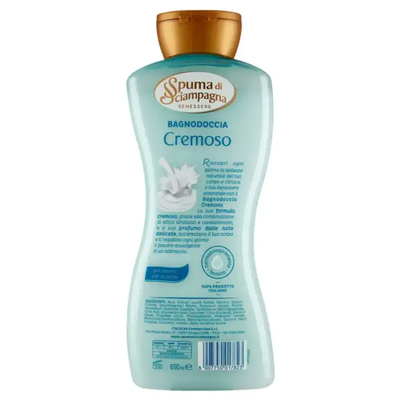 Spuma di Sciampagna Gel de Dus Cremos 650 ml Bax 12 buc.